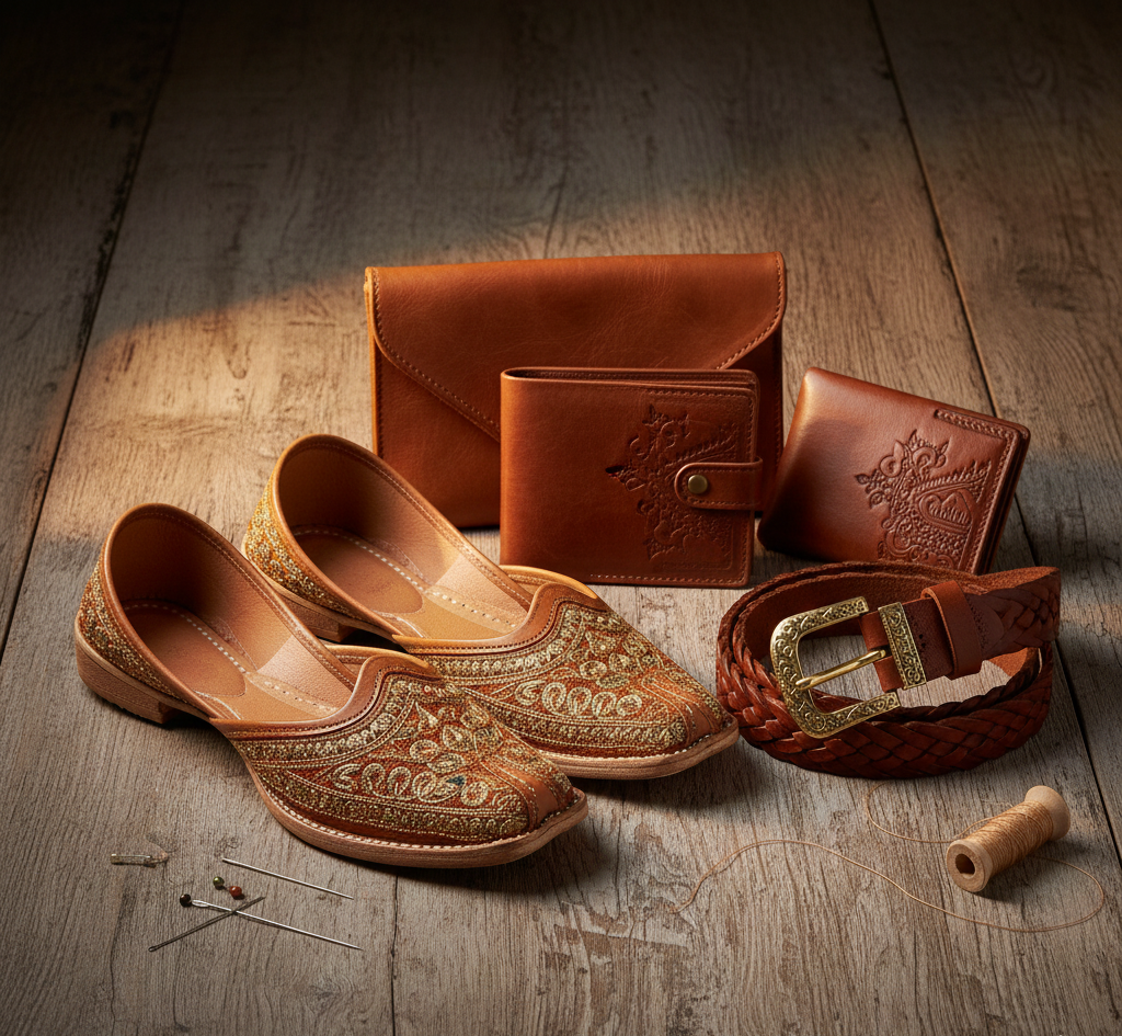 leather goods (handmade)